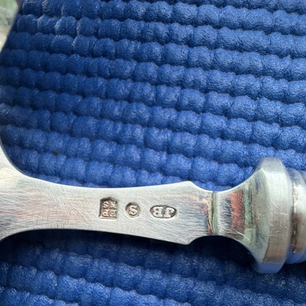 Vintage Birks Regency Plate Queen Mary - silverplate, Barry SPOON &GRAVITY LADLE